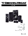 Cerwin-Vega Speaker V E – 5 M owners manual user guide