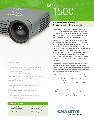 Christie Digital Systems Projector 1500 owners manual user guide