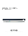 Cilo Stereo Receiver C-102 owners manual user guide
