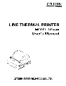 Citizen Systems Printer iDP3240 owners manual user guide