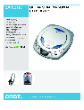COBY electronic MP3 Player CX-CD115 owners manual user guide
