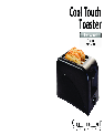 Continental Toaster CE23439 owners manual user guide