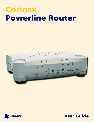 Corinex Global Network Router Powerline Router owners manual user guide