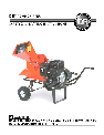 Country Home Products Chipper 10 HP owners manual user guide