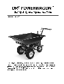 Country Home Products Outdoor Cart Garden Cart owners manual user guide