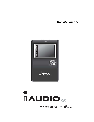 Cowon Systems Portable Multimedia Player iAUDIO U5 owners manual user guide