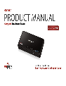 Cradlepoint Network Router CBR450 owners manual user guide