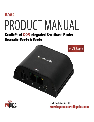 Cradlepoint Network Router IBR650 owners manual user guide