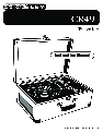 Crosley Radio Turntable CR49 owners manual user guide