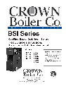 Crown Boiler Boiler BSI069 owners manual user guide