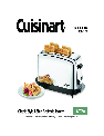 Cuisinart Toaster 01CU13179 owners manual user guide