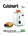 Cuisinart Toaster CPT-160C owners manual user guide