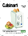 Cuisinart Toaster CPT-170 owners manual user guide