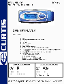 Curtis MP3 Player MP4212 owners manual user guide
