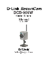 D-Link Digital Camera DCS-900W owners manual user guide