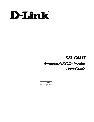 D-Link Router DSL-G684T owners manual user guide