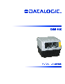 Datalogic Scanning Scanner DS6400 owners manual user guide
