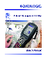 Datalogic Scanning Scanner PDA owners manual user guide