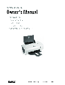 Dell Printer 720 owners manual user guide