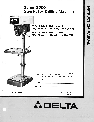 Delta Drill 2000 owners manual user guide