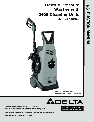 Delta Pressure Washer D1600e owners manual user guide