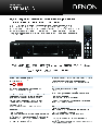 Denon Blu-ray Player DBT-3313UD owners manual user guide