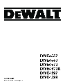 DeWalt Grinder DWE4597 owners manual user guide