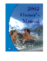 Dimension One Spas Hot Tub Cove owners manual user guide