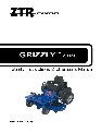 Dixon Lawn Mower ZTR GRIZZLY owners manual user guide