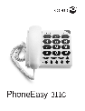 Doro Telephone 311C owners manual user guide