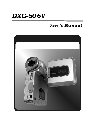 DXG Technology Camcorder DXG-506V owners manual user guide