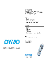 Dymo Label Maker SD17293 owners manual user guide