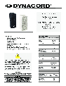Dynacord Speaker System VL 262W owners manual user guide