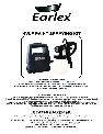 Earlex Paint Sprayer HV1900 owners manual user guide