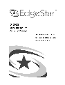 EdgeStar Ice Maker IB450SS owners manual user guide