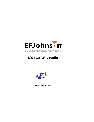 EFJohnson Two-Way Radio High Tier owners manual user guide