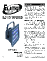 Elation Professional Work Light Work Light owners manual user guide