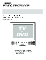 Electrohome TV DVD Combo 13ED204R owners manual user guide