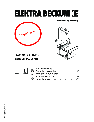 Elektra Beckum Saw BAS 316G DNB owners manual user guide