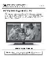 Element Electronics CRT Television eldfqso1j owners manual user guide