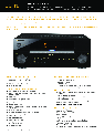 Elite Stereo Receiver VSX-03TXH owners manual user guide
