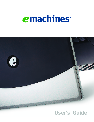 eMachines Laptop AAFW53700001K0 owners manual user guide