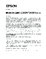Epson Printer C2600/2600 owners manual user guide
