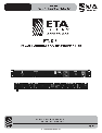 ETA Systems Power Supply ETA-S15L owners manual user guide