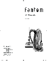 Fantom Vacuum Vacuum Cleaner FM765MC 31 owners manual user guide