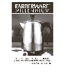Farberware Coffeemaker RFCP280 owners manual user guide