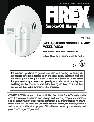 Firex Smoke Alarm FADCQ owners manual user guide