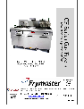 Frymaster Fryer FMCF owners manual user guide