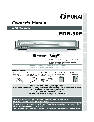 FUNAI DVD Recorder FDR-90E owners manual user guide