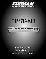 Furman Sound Power Supply PST-8D owners manual user guide